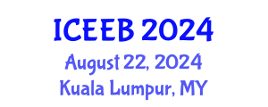 International Conference on Ecology and Environmental Biology (ICEEB) August 22, 2024 - Kuala Lumpur, Malaysia