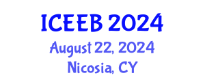 International Conference on Ecology and Environmental Biology (ICEEB) August 22, 2024 - Nicosia, Cyprus