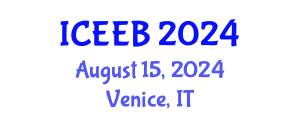 International Conference on Ecology and Environmental Biology (ICEEB) August 15, 2024 - Venice, Italy