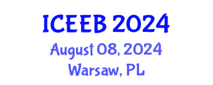 International Conference on Ecology and Environmental Biology (ICEEB) August 08, 2024 - Warsaw, Poland