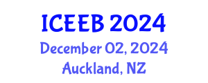 International Conference on Ecology and Environmental Biology (ICEEB) December 02, 2024 - Auckland, New Zealand