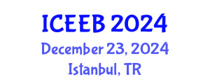 International Conference on Ecology and Environmental Biology (ICEEB) December 23, 2024 - Istanbul, Turkey