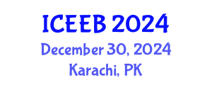 International Conference on Ecology and Environmental Biology (ICEEB) December 30, 2024 - Karachi, Pakistan