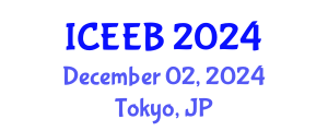 International Conference on Ecology and Environmental Biology (ICEEB) December 02, 2024 - Tokyo, Japan