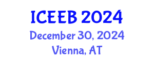 International Conference on Ecology and Environmental Biology (ICEEB) December 30, 2024 - Vienna, Austria