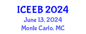 International Conference on Ecology and Environmental Biology (ICEEB) June 13, 2024 - Monte Carlo, Monaco