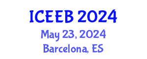 International Conference on Ecology and Environmental Biology (ICEEB) May 23, 2024 - Barcelona, Spain