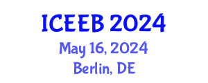 International Conference on Ecology and Environmental Biology (ICEEB) May 16, 2024 - Berlin, Germany
