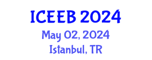 International Conference on Ecology and Environmental Biology (ICEEB) May 02, 2024 - Istanbul, Turkey