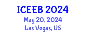 International Conference on Ecology and Environmental Biology (ICEEB) May 20, 2024 - Las Vegas, United States