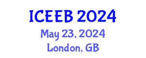 International Conference on Ecology and Environmental Biology (ICEEB) May 23, 2024 - London, United Kingdom