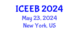 International Conference on Ecology and Environmental Biology (ICEEB) May 23, 2024 - New York, United States