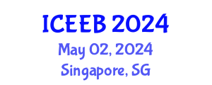 International Conference on Ecology and Environmental Biology (ICEEB) May 02, 2024 - Singapore, Singapore