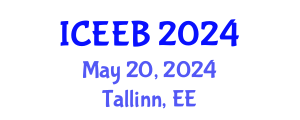 International Conference on Ecology and Environmental Biology (ICEEB) May 20, 2024 - Tallinn, Estonia