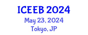 International Conference on Ecology and Environmental Biology (ICEEB) May 23, 2024 - Tokyo, Japan