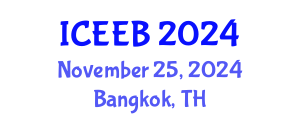 International Conference on Ecology and Environmental Biology (ICEEB) November 25, 2024 - Bangkok, Thailand