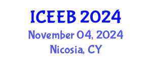 International Conference on Ecology and Environmental Biology (ICEEB) November 04, 2024 - Nicosia, Cyprus