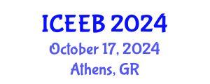 International Conference on Ecology and Environmental Biology (ICEEB) October 17, 2024 - Athens, Greece