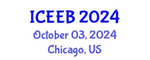 International Conference on Ecology and Environmental Biology (ICEEB) October 03, 2024 - Chicago, United States