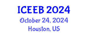 International Conference on Ecology and Environmental Biology (ICEEB) October 24, 2024 - Houston, United States