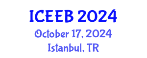 International Conference on Ecology and Environmental Biology (ICEEB) October 17, 2024 - Istanbul, Turkey