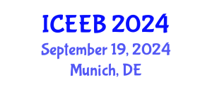 International Conference on Ecology and Environmental Biology (ICEEB) September 19, 2024 - Munich, Germany