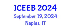International Conference on Ecology and Environmental Biology (ICEEB) September 19, 2024 - Naples, Italy