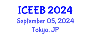 International Conference on Ecology and Environmental Biology (ICEEB) September 05, 2024 - Tokyo, Japan