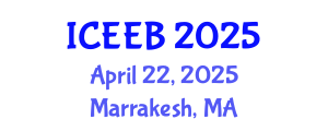 International Conference on Ecology and Environmental Biology (ICEEB) April 22, 2025 - Marrakesh, Morocco