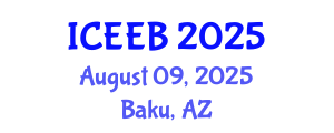 International Conference on Ecology and Environmental Biology (ICEEB) August 09, 2025 - Baku, Azerbaijan