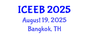 International Conference on Ecology and Environmental Biology (ICEEB) August 19, 2025 - Bangkok, Thailand