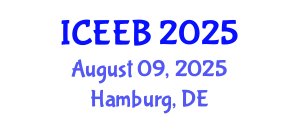 International Conference on Ecology and Environmental Biology (ICEEB) August 09, 2025 - Hamburg, Germany