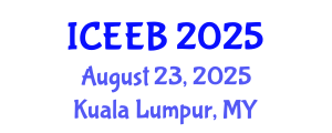 International Conference on Ecology and Environmental Biology (ICEEB) August 23, 2025 - Kuala Lumpur, Malaysia
