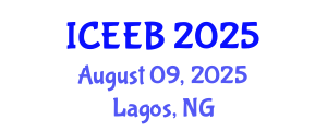 International Conference on Ecology and Environmental Biology (ICEEB) August 09, 2025 - Lagos, Nigeria