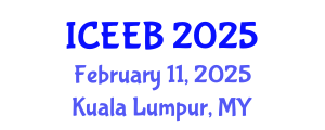 International Conference on Ecology and Environmental Biology (ICEEB) February 11, 2025 - Kuala Lumpur, Malaysia