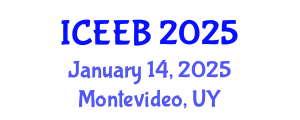 International Conference on Ecology and Environmental Biology (ICEEB) January 14, 2025 - Montevideo, Uruguay