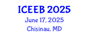 International Conference on Ecology and Environmental Biology (ICEEB) June 17, 2025 - Chisinau, Republic of Moldova