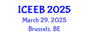 International Conference on Ecology and Environmental Biology (ICEEB) March 29, 2025 - Brussels, Belgium