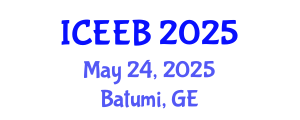 International Conference on Ecology and Environmental Biology (ICEEB) May 24, 2025 - Batumi, Georgia