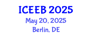 International Conference on Ecology and Environmental Biology (ICEEB) May 20, 2025 - Berlin, Germany