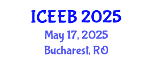 International Conference on Ecology and Environmental Biology (ICEEB) May 17, 2025 - Bucharest, Romania