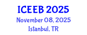 International Conference on Ecology and Environmental Biology (ICEEB) November 08, 2025 - Istanbul, Turkey