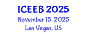 International Conference on Ecology and Environmental Biology (ICEEB) November 15, 2025 - Las Vegas, United States