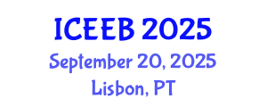 International Conference on Ecology and Environmental Biology (ICEEB) September 20, 2025 - Lisbon, Portugal