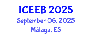 International Conference on Ecology and Environmental Biology (ICEEB) September 06, 2025 - Málaga, Spain