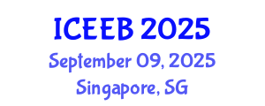 International Conference on Ecology and Environmental Biology (ICEEB) September 09, 2025 - Singapore, Singapore