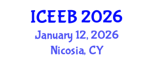 International Conference on Ecology and Environmental Biology (ICEEB) January 12, 2026 - Nicosia, Cyprus