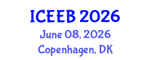 International Conference on Ecology and Environmental Biology (ICEEB) June 08, 2026 - Copenhagen, Denmark International Conference on Ecology and Environmental Biology (ICEEB) June 08, 2026 - Copenhagen, Denmark
