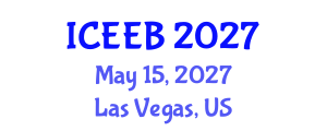 International Conference on Ecology and Environmental Biology (ICEEB) May 15, 2027 - Las Vegas, United States International Conference on Ecology and Environmental Biology (ICEEB) May 15, 2027 - Las Vegas, United States