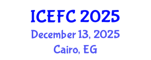 International Conference on Ecology and Forest Conservation (ICEFC) December 13, 2025 - Cairo, Egypt